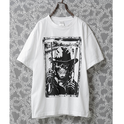 NUMBER (N)INE / ナンバーナイン | S23NT018 / SKULL COWBOY T-SHIRT / Tシャツ | 2023SS  SALE / セール 通販 | EVER / 横浜