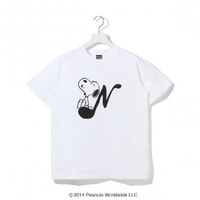 Number N Ine ナンバーナイン Npns017 Peanuts T Shirts Snoopy On Note スヌーピー Tシャツ 音符 15ss Sale セール 通販 Ever 横浜