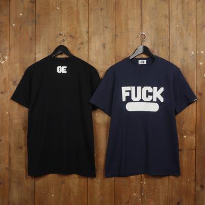 GOODENOUGH / グッドイナフ | GE-157008 / FUCK TEE / Tシャツ