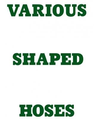 VARIOUS SHAPED HOSES AND SNAKE / ホンマタカシ