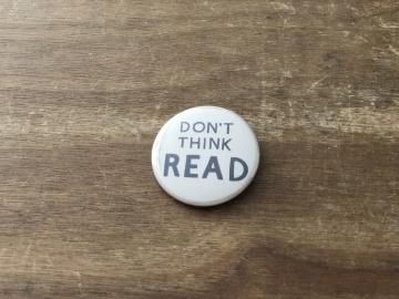 blackbird books オリジナル缶バッチ  Don't think