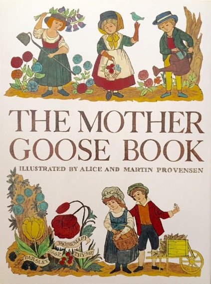 THE MOTHER GOOSE BOOK マザーグース - books used and new, flower