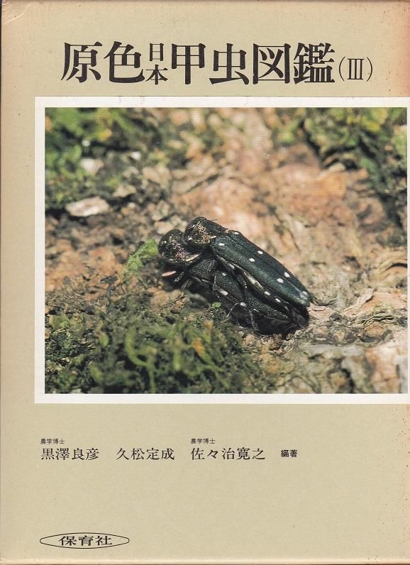 原色日本甲虫図鑑 Ⅰ Ⅲ Ⅳ/森本桂/林長閑/林匡夫/木元新作/黒澤良彦