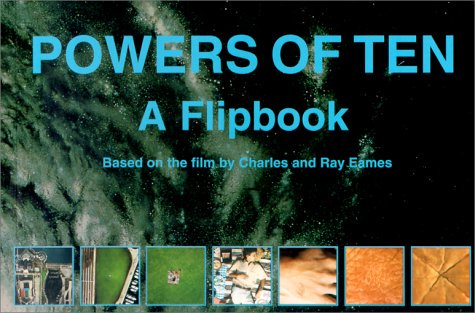 イームズ POWERS OF TEN Flipbook パワーズ・オブ・テン