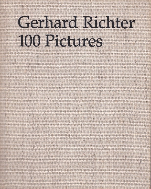 100 Pictures / Gerhard Richter - books used and new, flower works