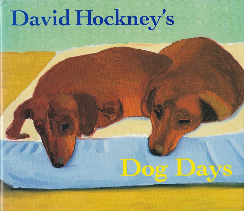 DOG DAYS / DAVID HOCKNEY - books used and new, flower works : blackbird  books ブラックバードブックス