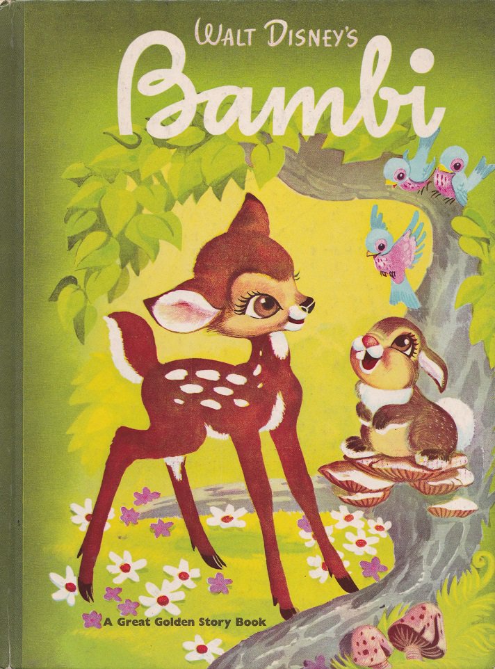 Bambi バンビ - books used and new, flower works : blackbird books 