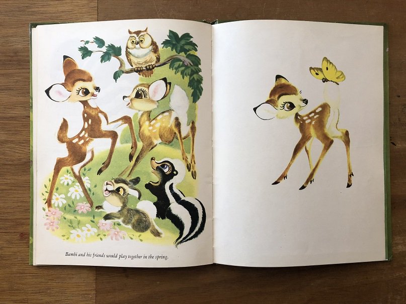 Bambi バンビ - books used and new, flower works : blackbird books ブラックバードブックス