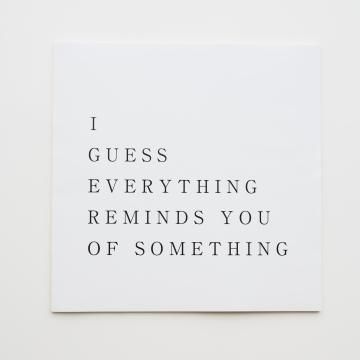 I GUESS EVERYTHING YOU OF SOMETHING / Takaaki Komazaki 