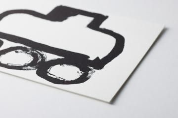 活版ポストカード2枚セット / 林青那 AONA HAYASHI