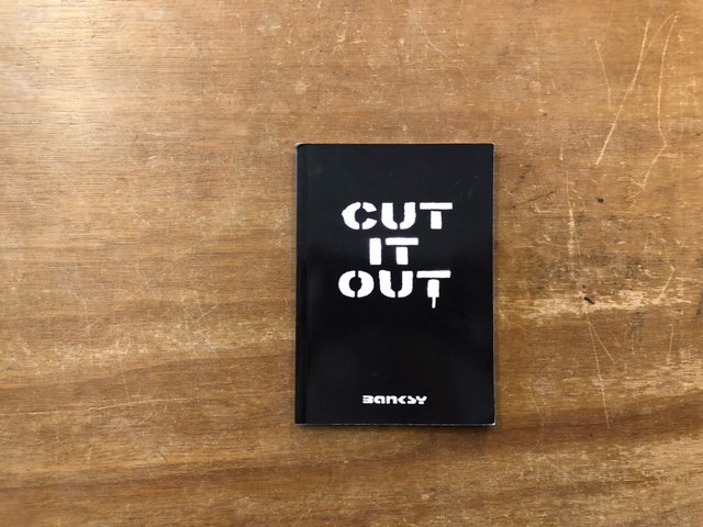 CUT IT OUT / BANKSY - books used and new, flower works : blackbird books  ブラックバードブックス