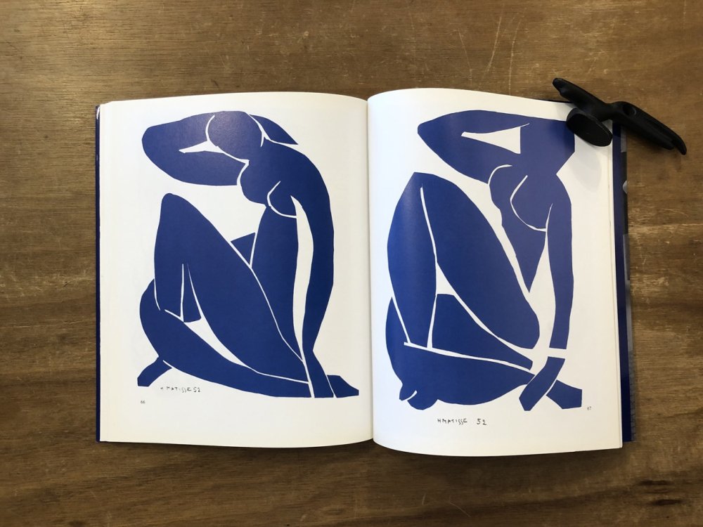 MATISSE マティス 切り絵 - books used and new, flower works : blackbird books  ブラックバードブックス