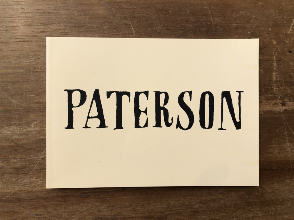 PATERSON パターソン パンフ - books used and new, flower works : blackbird books  ブラックバードブックス