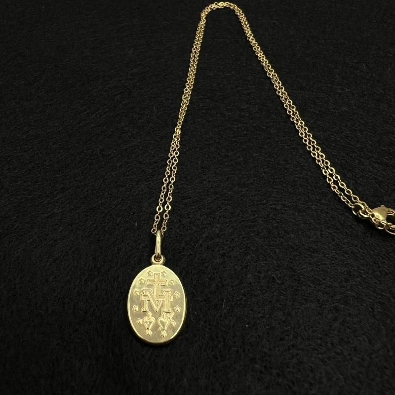 18金不思議のメダイネックレス