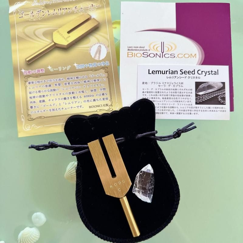BIOSONICS社製バイオソニックス ゴールド チューナー　レムリアン水晶付 Amazon.co.jp: 【BIOSONICS社製正規品】バイオソニックス