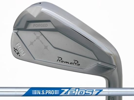 RomaRo (ロマロ) Ray CX S20C/S25C アイアン 5-Pw N.S.PRO ZELOS 7/ZELOS 8シャフト -  カスタムゴルフクラブ（地クラブ）販売！ゴルファーズ・ガレージ・サムライ