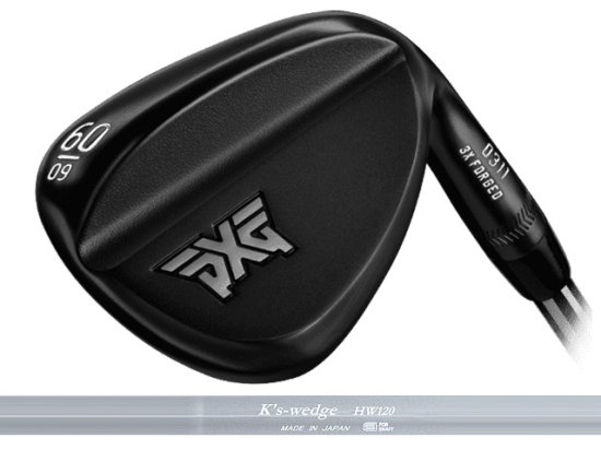 PXG (ピーエックスジー) 0311 トリプルフォージドウェッジ（エクストリームダーク） K's Wedge HW120シャフト -  カスタムゴルフクラブ（地クラブ）販売！ゴルファーズ・ガレージ・サムライ