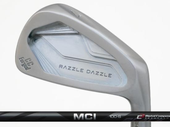 RAZZLE DAZZLE (ラズル・ダズル) CSI-CC FORGED アイアン 5-Pw　MCI BLACK 60/80/100シャフト -  カスタムゴルフクラブ（地クラブ）販売！ゴルファーズ・ガレージ・サムライ