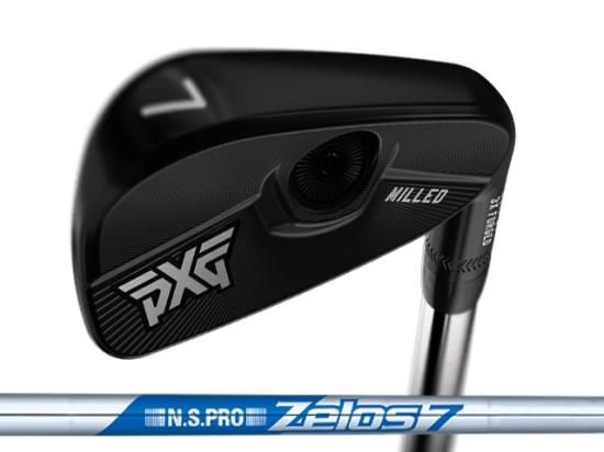 PXG (ピーエックスジー) 0317 ST ブレード アイアン(エクストリームダーク) 5-W (6本セット)　N.S.PRO ZELOS  7/ZELOS 8シャフト - カスタムゴルフクラブ（地クラブ）販売！ゴルファーズ・ガレージ・サムライ