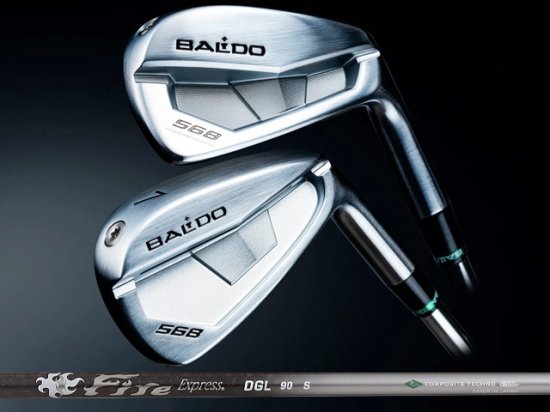 BALDO 2023 COMPETIZIONE 568 IRON TYPE MC&DC SATIN(シルバー) 5-Pw　Fire Express  DGL(アイアン)シャフト - カスタムゴルフクラブ（地クラブ）販売！ゴルファーズ・ガレージ・サムライ