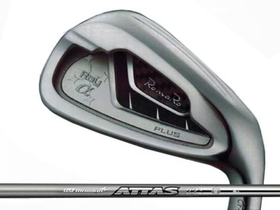 RomaRo (ロマロ) Ray α PLUS アイアン 8-Pw (3本セット) ATTAS IRON 40