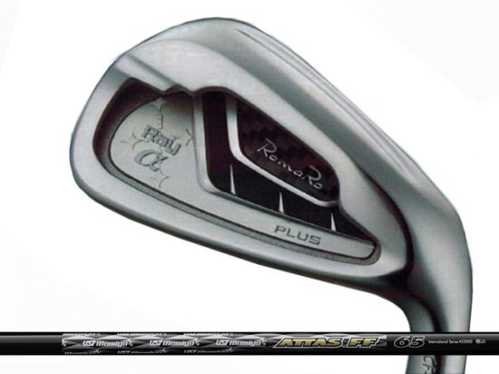 RomaRo (ロマロ) Ray α PLUS アイアン 8-Pw (3本セット) ATTAS FF IRON 65/75/85/95シャフト -  カスタムゴルフクラブ（地クラブ）販売！ゴルファーズ・ガレージ・サムライ