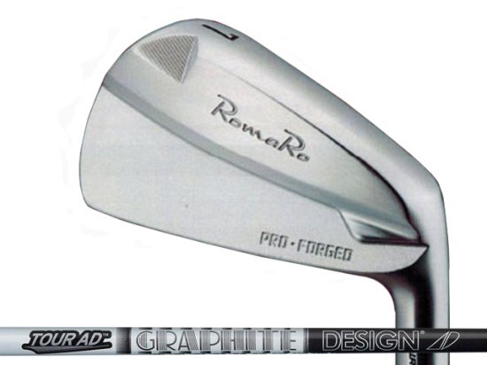 RomaRo (ロマロ) PRO FORGED アイアン 5-Pw　TourAD AD105/115シャフト -  カスタムゴルフクラブ（地クラブ）販売！ゴルファーズ・ガレージ・サムライ