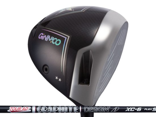 GINNICO (ジニコ) MODEL02C ドライバー　Tour AD XCシャフト -  カスタムゴルフクラブ（地クラブ）販売！ゴルファーズ・ガレージ・サムライ