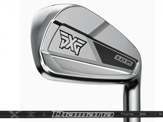 PXG (ピーエックスジー) BLACK OPS アイアン 6-G (6本セット) Diamana Thump IRONシャフト -  カスタムゴルフクラブ（地クラブ）販売！ゴルファーズ・ガレージ・サムライ