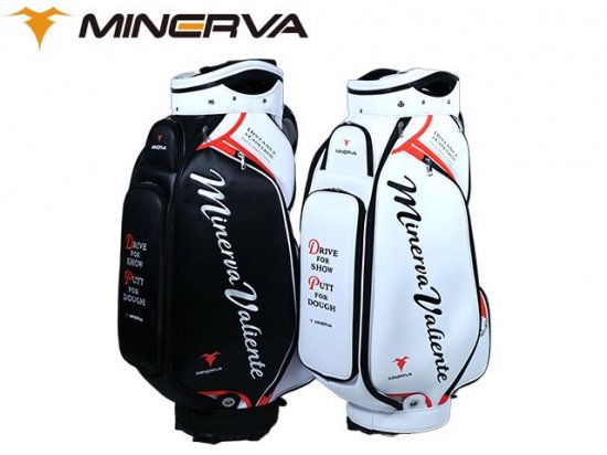 MINERVA GOLF (ミネルヴァ ゴルフ) MINERVA TOUR DESIGN キャディバッグ（各色50個限定） -  カスタムゴルフクラブ（地クラブ）販売！ゴルファーズ・ガレージ・サムライ