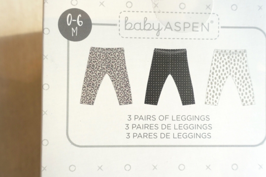 Aspen brands 3 leggings set