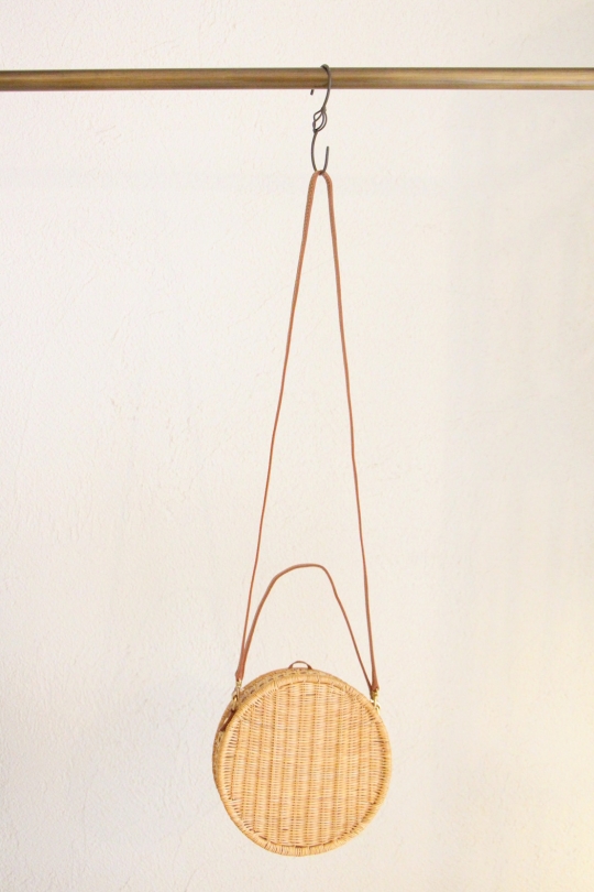 SERPUI round straw bag
