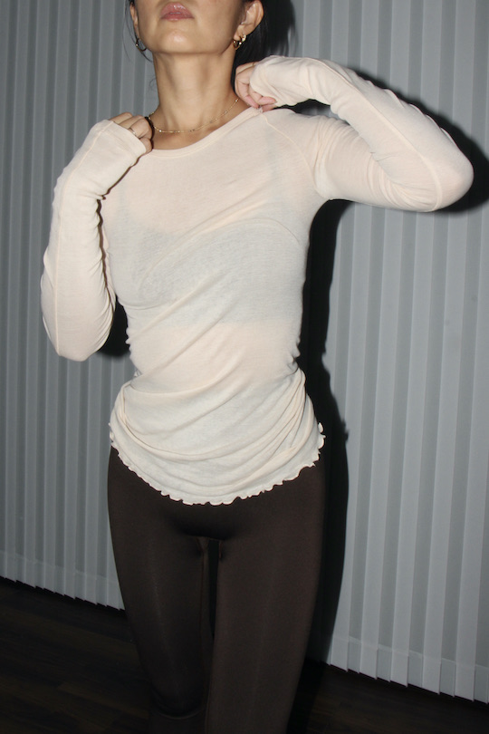 Seamless Basic ELVIRA cotton tops