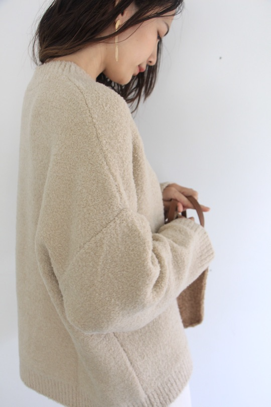 MONICA CORDERA shearling sweater