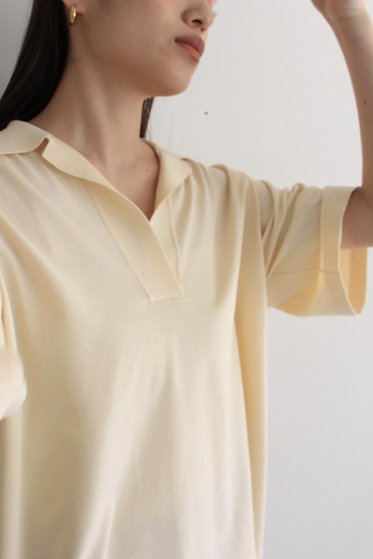 roberto collina  short-sleeve shirt yellow