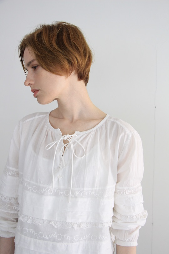 Leon&Harper cotton lace blouse