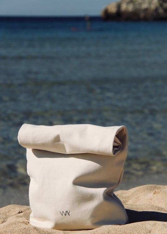 WAY beach towel stone