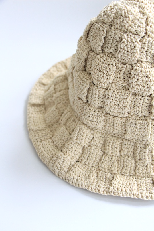 cleobella Rory Crochet Hat Ivory