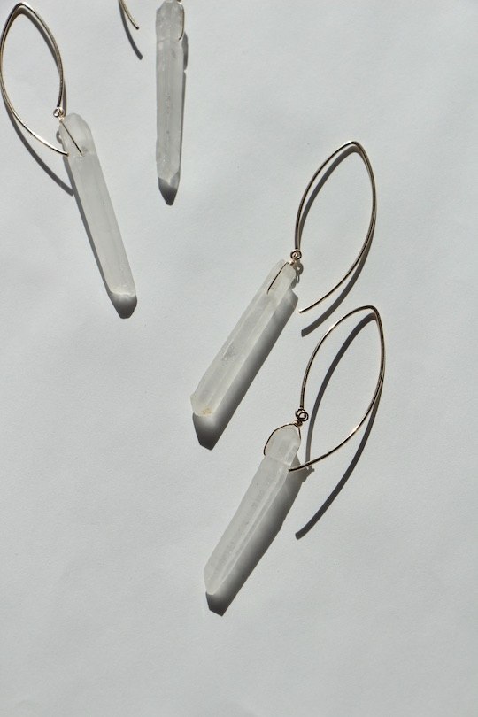 RueBelle Crystal crystal deco earrings