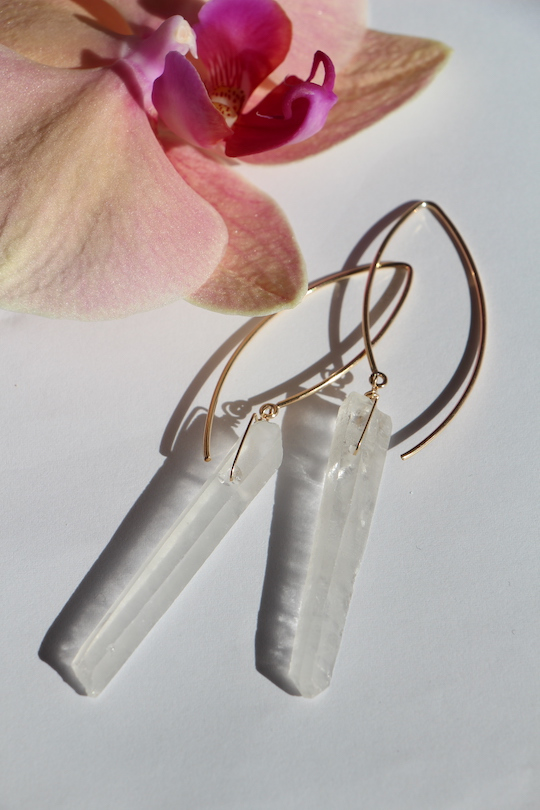 RueBelle Crystal crystal deco earrings