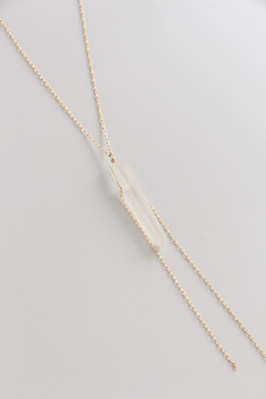 RueBelle Crystal modern crystal necklace
