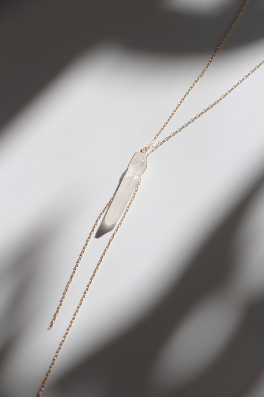 RueBelle Crystal modern crystal necklace