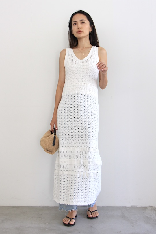 SUNCOO crochet dress