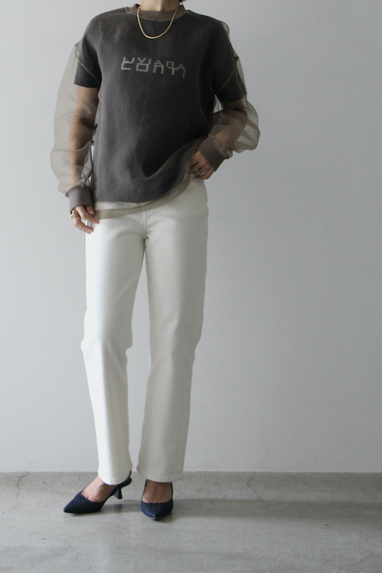 Mud jeans Relaxed Rose Cropped Natural
