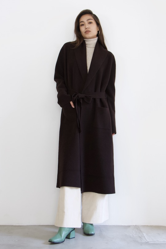 roberto collina BELTED COMFY COAT - LaLaLei