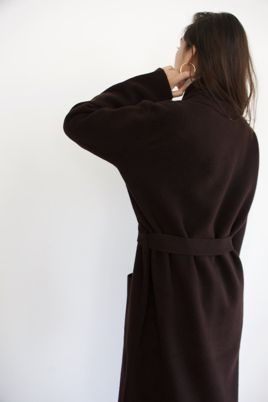 roberto collina BELTED COMFY COAT