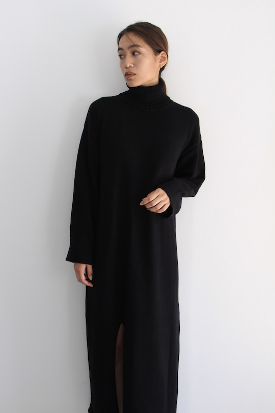 JAN 'N JUNE Knit dress INARI black