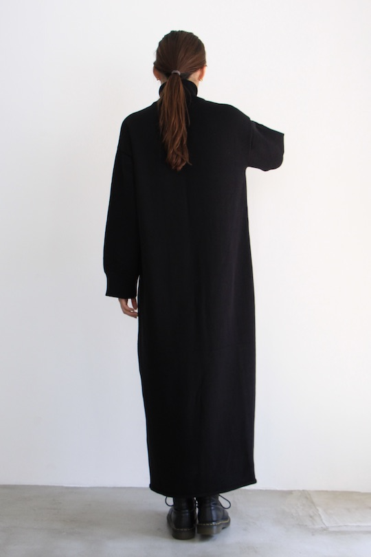 JAN 'N JUNE Knit dress INARI black