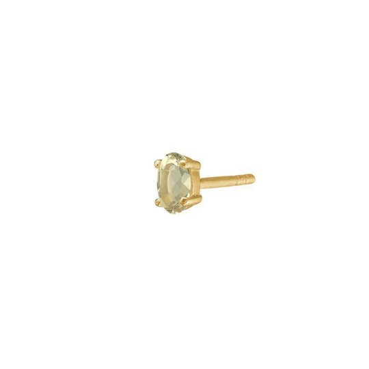 Carré Jewellery Gold plated ear stud