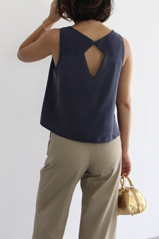 SUITE13LAB NAVIA TOPS -NAVY-